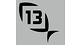 13 Fishing logo