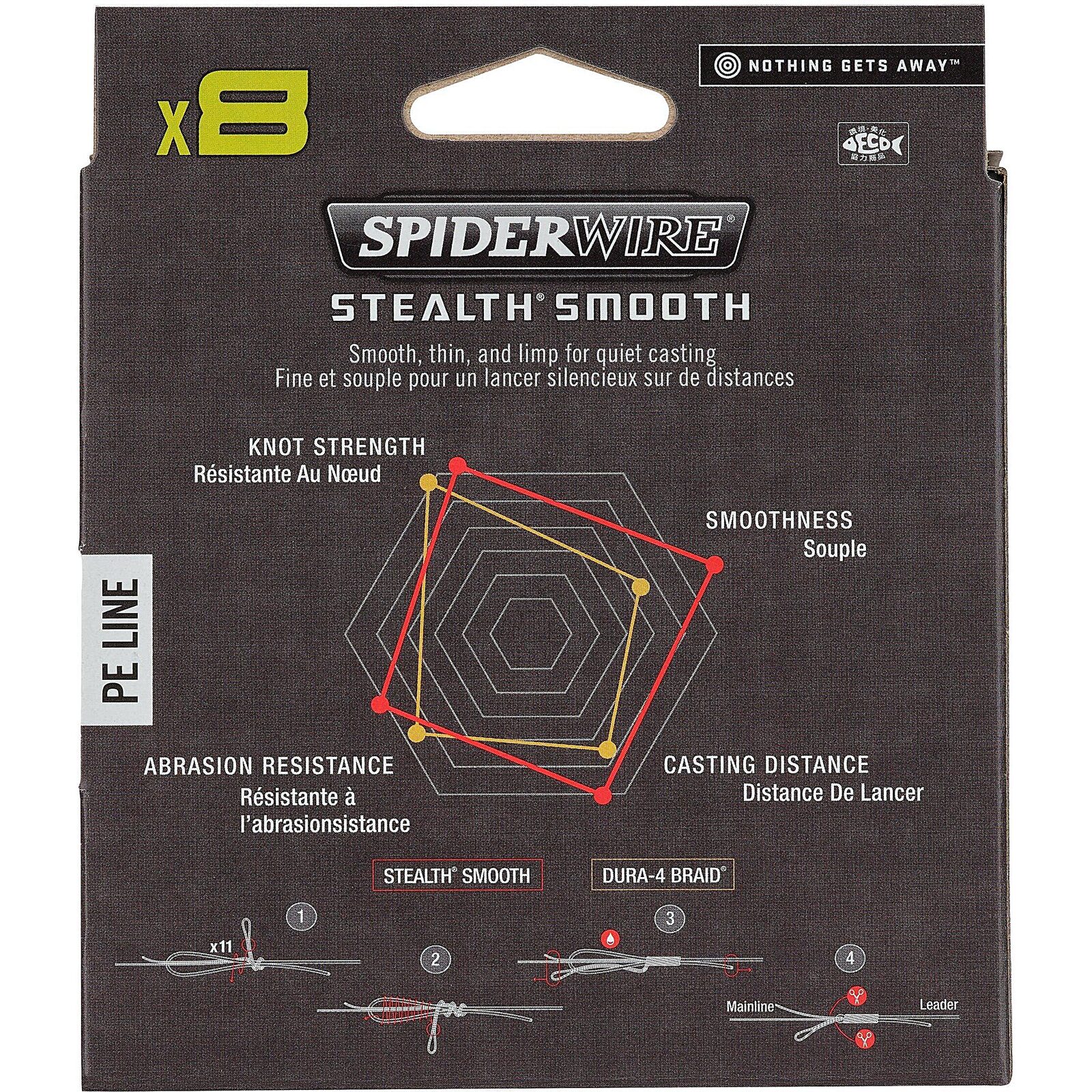 Spiderwire Stealth Smooth 8 Translucent kopen? Snelle levering!