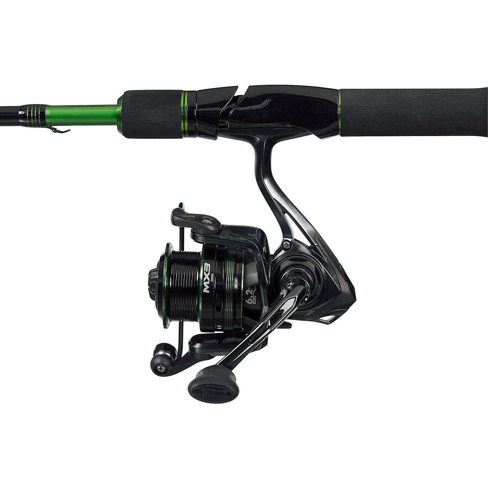 Mitchell MX2 Pro Spinning Reel, Zoetwater visser Snoekbaars Snoekbaars, Aluminium Spoel, Robuust Ambidexter 2500 Reel Maat 5.2:1 Overbrengingsverhouding