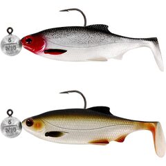 Westin Ricky the Roach Shadtail 7cm RNR 5gr #3/0 Clear Water Mix 2st - Op voorraad