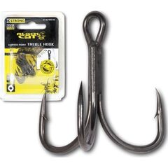 Black Cat Curved Point Treble Hook DG