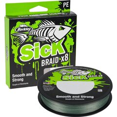 Berkley Sick Braid 8 Moss Green