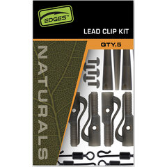 Fox Edges Naturals Lead Clip Kit