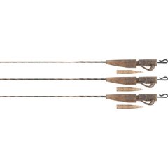 Fox Edges Naturals Submerge Lead Clip Leaders