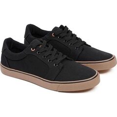Fox Black Canvas Shoe