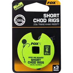Fox Edge Short stiff Chod Rig