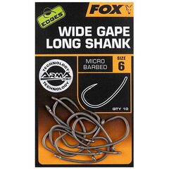 Fox Edges Armapoint Wide Gape Long Shank Hooks