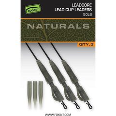 Fox Naturals Leadcore PG Lead Clip Leaders
