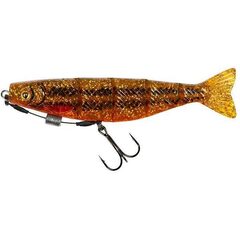 Fox Rage Pro Shad Jointed Loaded 14cm Goldie UV - Op voorraad