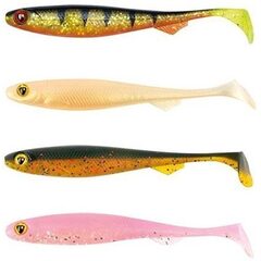 Fox Rage Slick Shad Mixed Colour UV 11cm PPDP 4st - Op voorraad