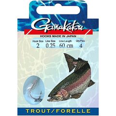 Gamakatsu BKD LS-3610N Forel Spiraal Onderlijn