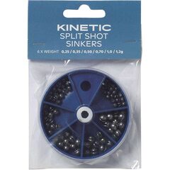 Kinetic Split Shot Lead Sinkers