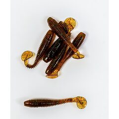Onyx Screw Tail Worm 7.5cm Brown - Op voorraad