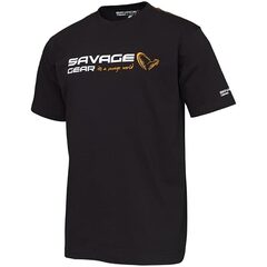 Savage Gear Signature Logo T-Shirt Black