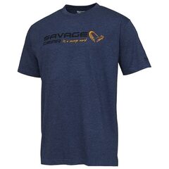 Savage Gear Signature Logo T-Shirt Blue