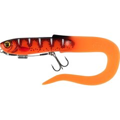 Fox Rage Slick Eel Loaded 28cm 57gr Size 1/0 - UV Red Wake - Op voorraad