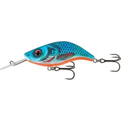 Salmo Sparky Shad Floating 4cm 3,5gr Blue Holographic Shad