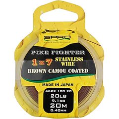 Spro Pike Fighter Brown Coated Wire 1x7