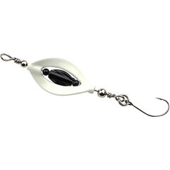 Trout Master Double Spin Spoon Black&White 3.3gr - Op voorraad