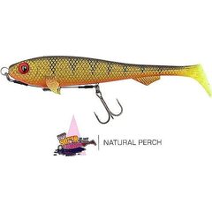 Fox Rage Super Slick Shad Loaded 18cm UV Natural Perch - Op voorraad