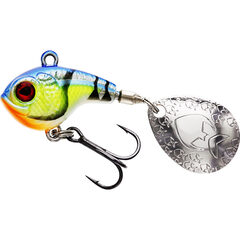 Westin DropBite Spin Tail Jig 2.6cm 8gr Chartreuse Blue Craw - Op voorraad