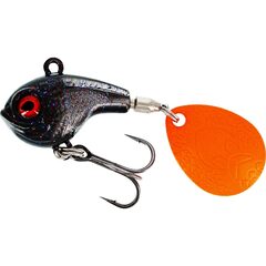 Westin DropBite Spin Tail Jig 3.4cm 17gr Black Mamba - Op voorraad