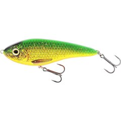 Westin Jerk 14cm 65gr Sinking Firetiger Rudd - Leverbaar