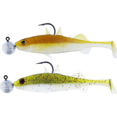 Westin Stanley the Stickleback RNR 9cm 7g+7g #4/0 Clear Water Mix 2st - Leverbaar