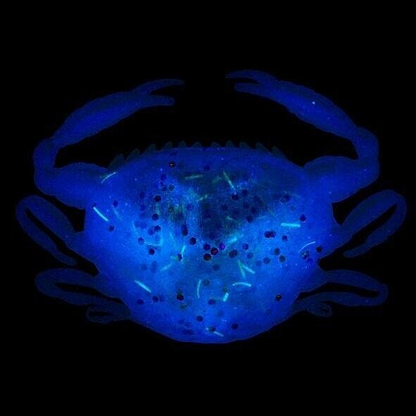 Berkley Gulp! Saltwater Peeler Crab 5cm Amber Glow