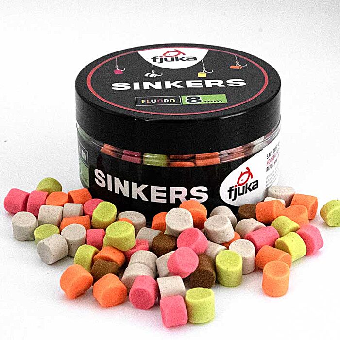 Fjuka Baits Sinkers Mixed Colours 8mm