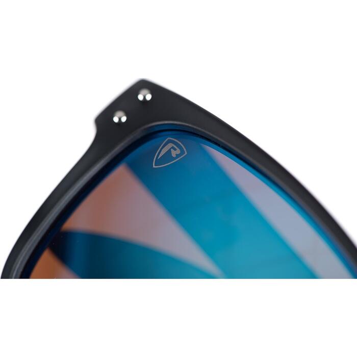 Fox Rage Transparent Black Brown Lens Mirror Blue Eyewear