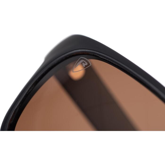 Fox Rage Matt Black Wrap Brown Lens Eyewear