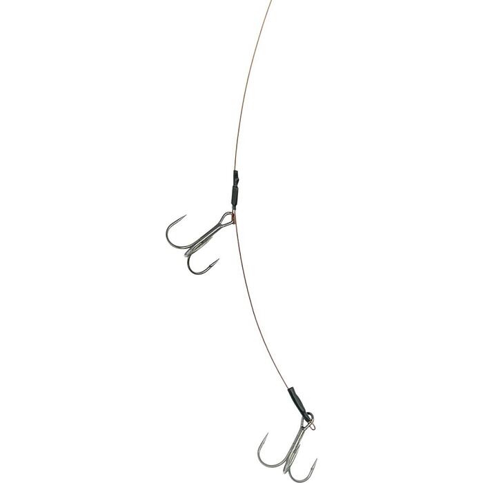 Rozemeijer Deadbait Leaders 2x #2 treble 50cm 30lb