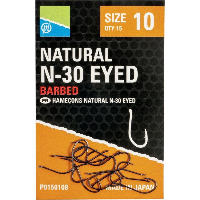 Preston Natural N-30 Eyed #10