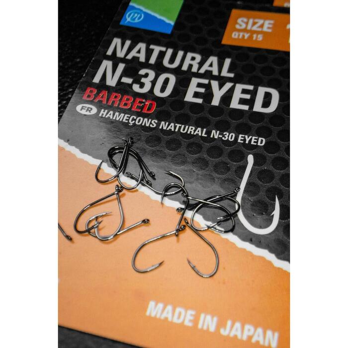 Preston Natural N-30 Eyed #10