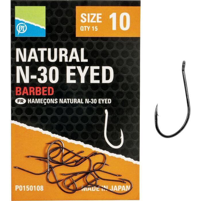 Preston Natural N-30 Eyed #10