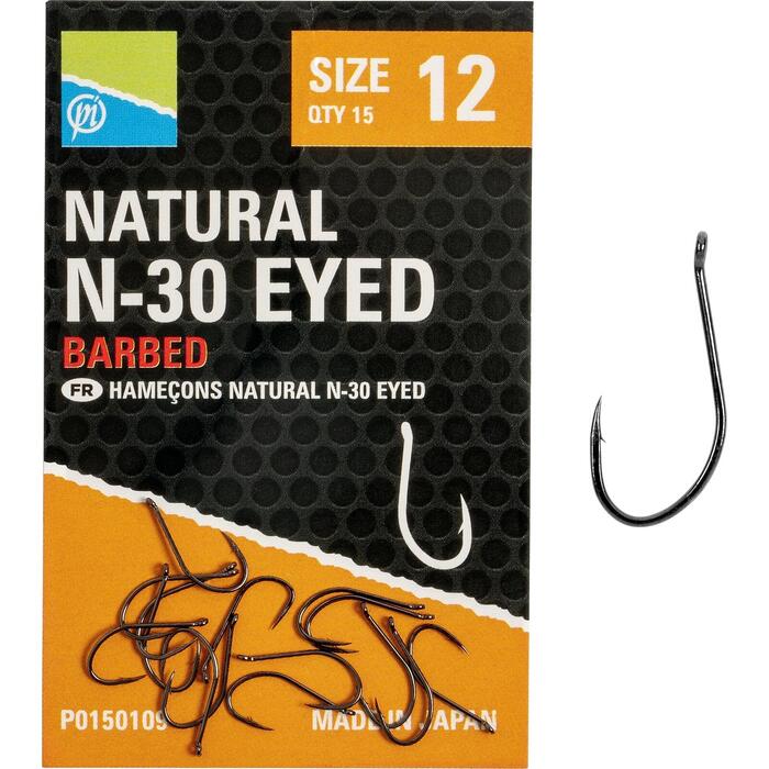 Preston Natural N-30 Eyed #12