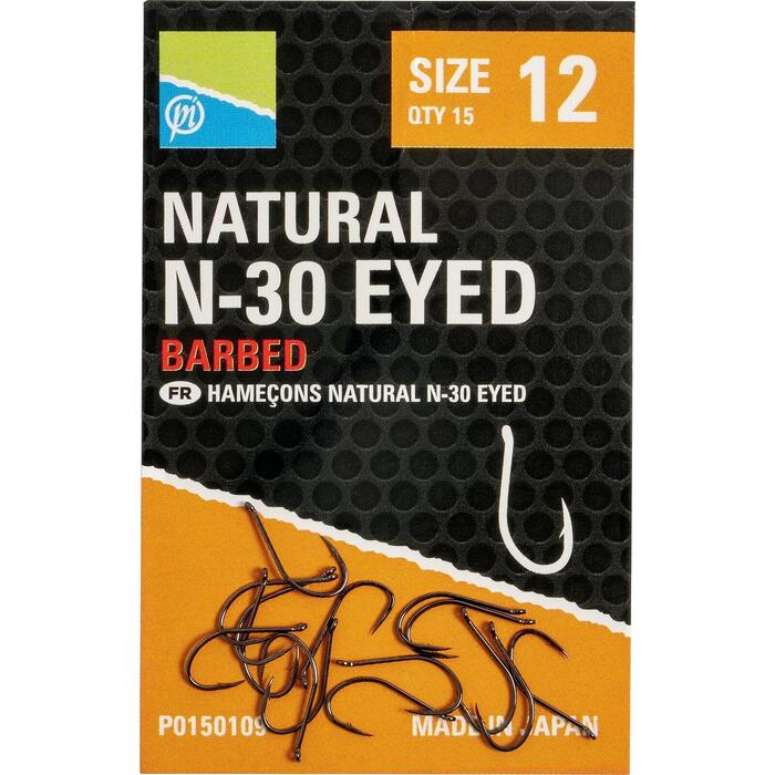 Preston Natural N-30 Eyed #12