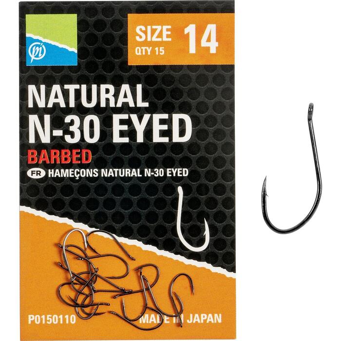 Preston Natural N-30 Eyed #14