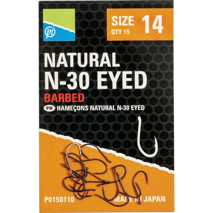 Preston Natural N-30 Eyed #14