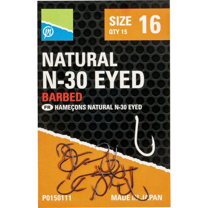Preston Natural N-30 Eyed #16