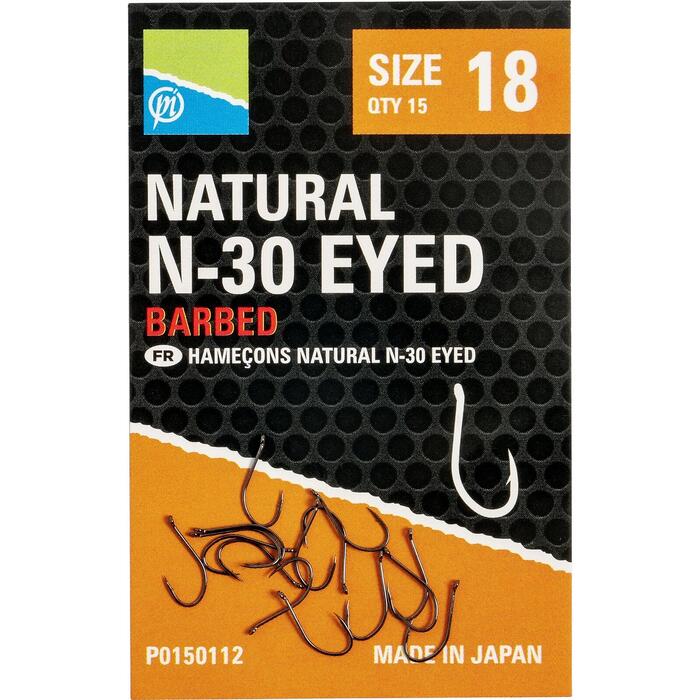 Preston Natural N-30 Eyed #18