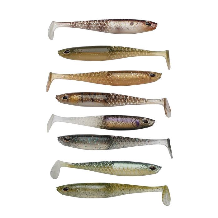 Berkley Cullshad Slim 7.5cm 8pcs Mixpack Clear W