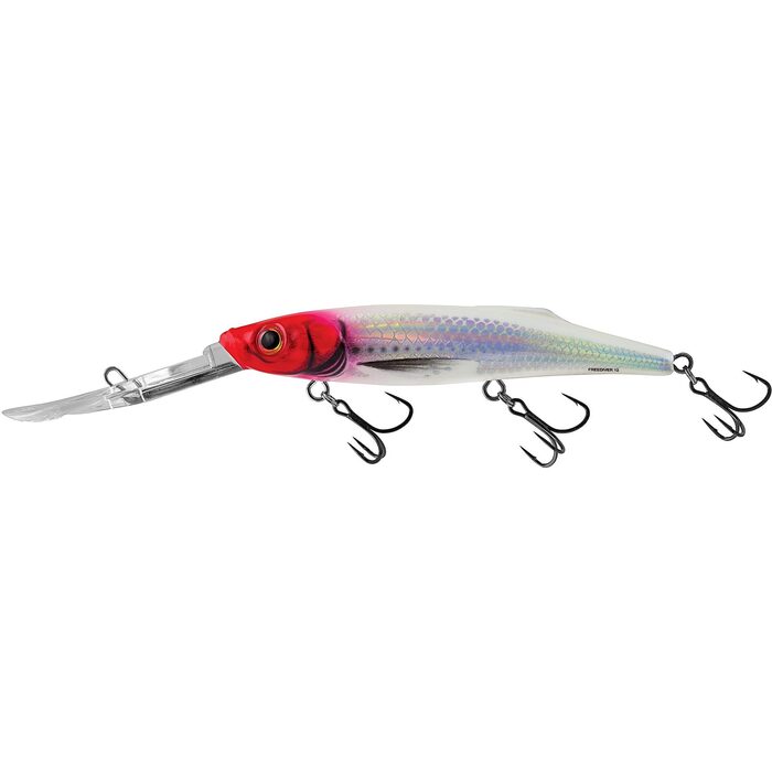 Salmo Freediver SDR 12cm 24gr Holographic Red Head