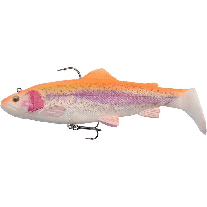 Savage Gear 4D Trout Rattle Shad 12.5cm Golden Albino