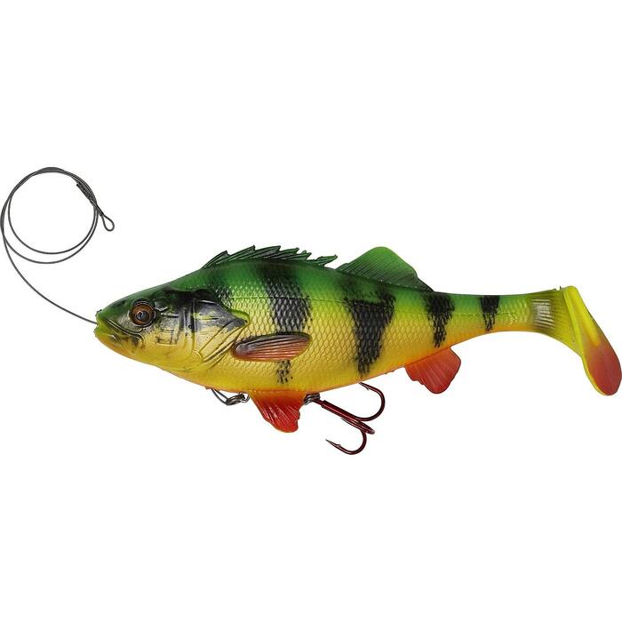 Savage Gear 4D Perch Shad 12.5cm 25gr SS Firetiger