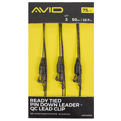 Avid Ready Tied Pin Down Leader QC Lead Clip