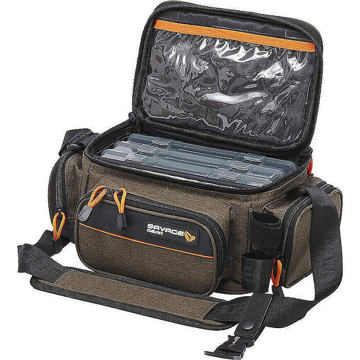 Savage Gear System Box Bags 3 Boxes 5 Bags 20x40x29cm