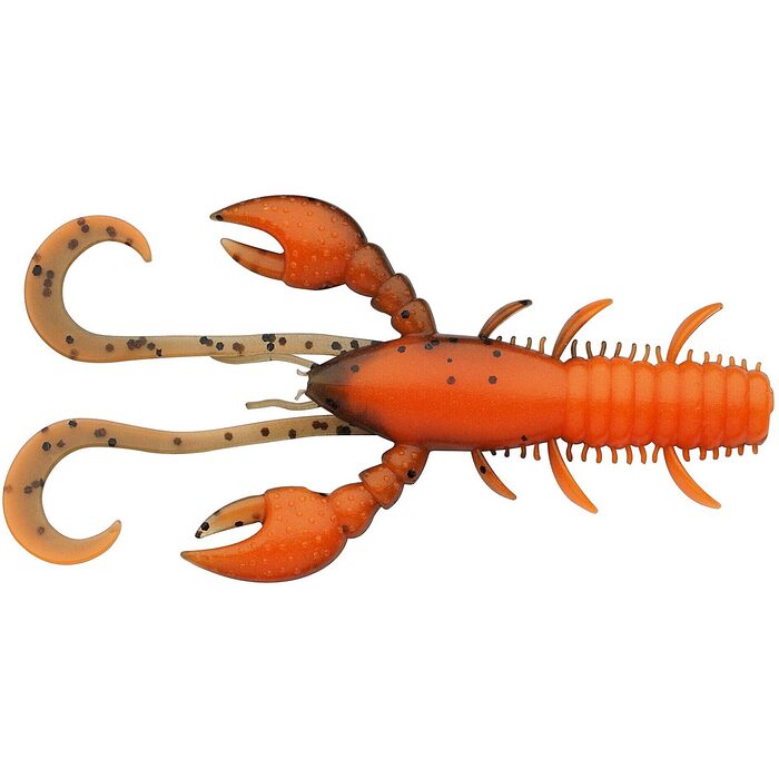 Berkley Pulse Realistic Craw 10cm Brown Orange UV 6st