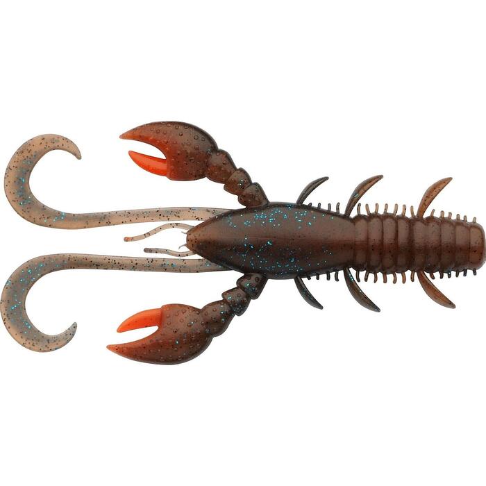 Berkley Pulse Realistic Craw 10cm Dark Cray UV Claw 6st
